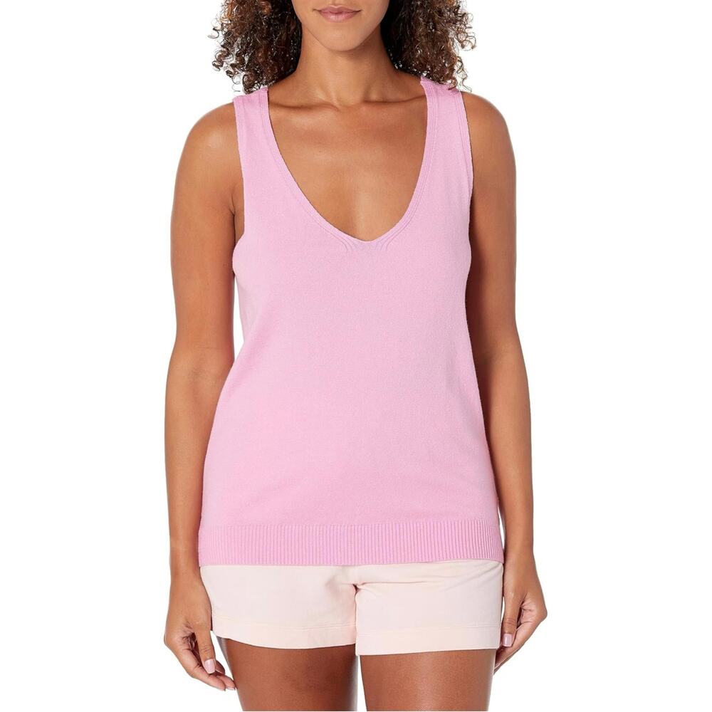 PJ Salvage Women's Loungewear Slounge Sleep Tank Pink L